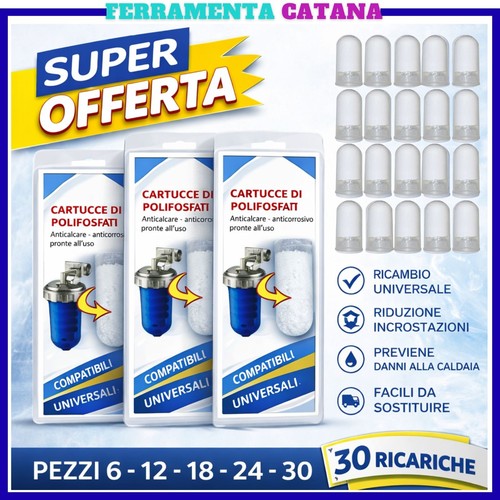 Cartucce ricarica polifosfati - ricarica,