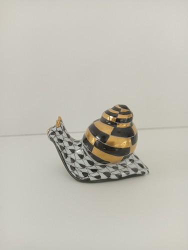 Herend statuina lumaca baby - herend,