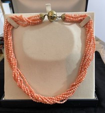 Torchon sette fili in Corallo