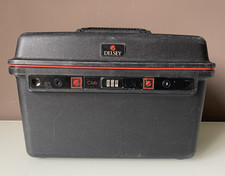 DELSEY BEAUTY CASE RIGIDO NERO VINTAGE ANNI '90 37X23X25 cm CIRCA