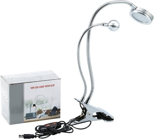 Clip luminosa collo cigno - clip, di