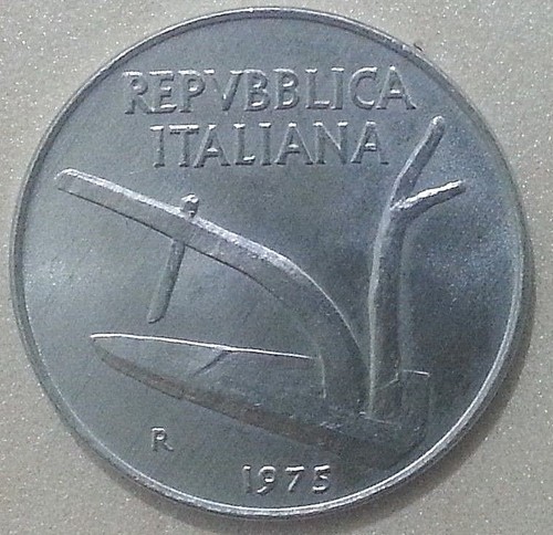 Monete repubblica italiana - italiana, 10