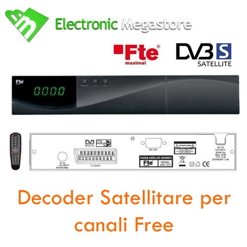 Ricevitore decoder satellitare - ricevitore,