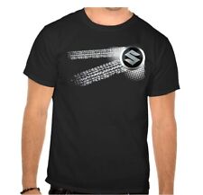 T-shirt nera auto logo Suzuki