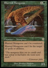MTG BLURRED MONGOOSE EXC - MANGUSTA FULMINEA - INV - MAGIC