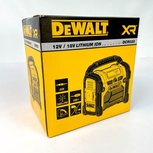 Dewalt dcr020 radio - xr, dcr020,