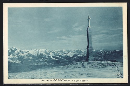Cartolina monte mottarone - cartolina,