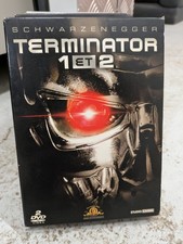 COFFRET 2 DVD : TERMINATOR 1 ET 2  - TBE