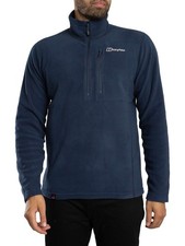 Berghaus Uomo Pile Polartec Prism Micro Half Zip, Blu