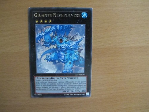 Gigante nevepolvere yugioh - nevepolvere,