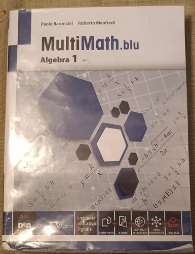 Multimath blu algebra - 1, +