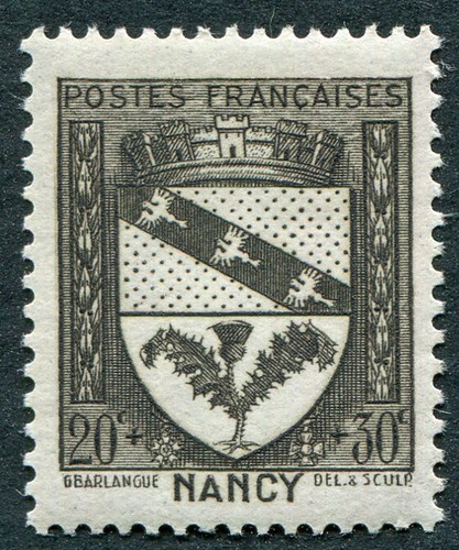 Francia 1941 20c 30c sg727 - francia, 20c+30c