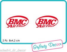 2 Adesivi "BMC" 8x4,2 cm