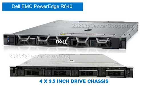 Dell poweredge r640 - poweredge, 4lff