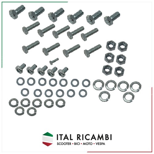 Vespa frame bolt kit saddle - vespa,
