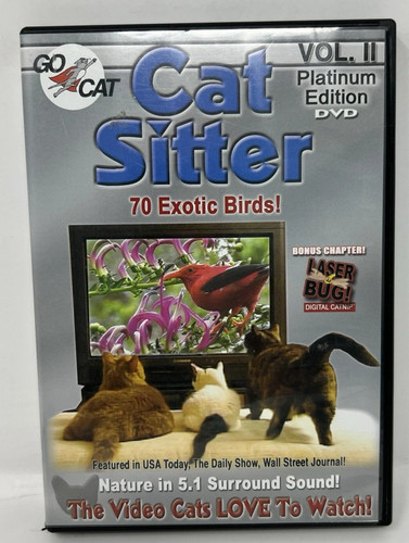 Cat sitter volume - cat, dvd