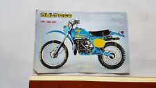 Bultaco Frontera Mk II 370 - 250 Enduro 1978 depliant originale Spagnolo