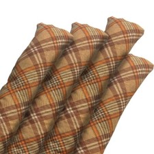 4 Paraspifferi Porte e Finestre Sabbia 100cm, Parafreddo con Trama Scacchi - 758