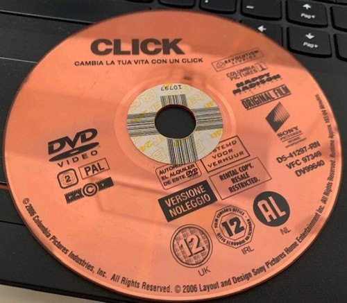 Dvd film click cambia tua - dvd, la