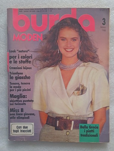 Burda 1988 con cartamodelli - 1988/3,
