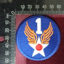 TOPPA PATCH INSIGNIA US AIR FORCE 1TH AIR ARMY RARITA'!