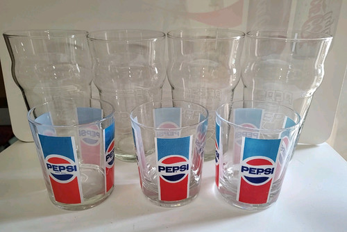 Pepsi cola bicchieri in - 7,