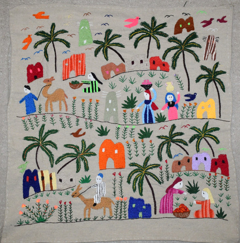 Arazzo artistico akhmim - arazzo,