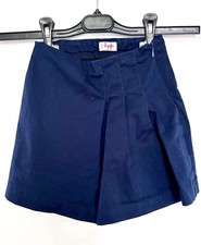 Il gufo Navy Pleated Skirt 4