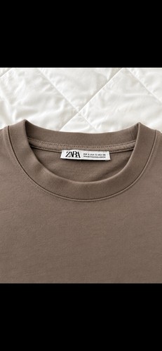 Shirt girocollo zara uomo - t-shirt,
