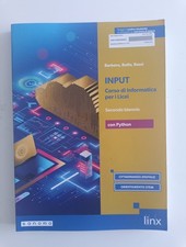 Sconto 30%!! Nuovo!! INPUT Pyt - BARBERO,ROLFO,ROSSI - LINX - ISBN9788893797207A