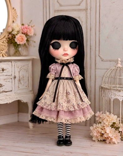 Wednesday addams inspired - inspired, ooak