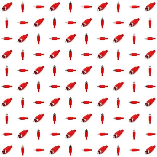 100x connettore rca - 100x,