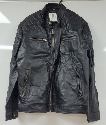 Giacca biker uomo - , pelle