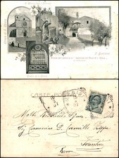 S.Damiano - chiesa di S.Chiara Assisi (Perugia) - viaggiata 15.8.1907