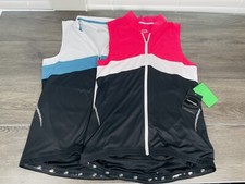 Set 2 L Maglia Donna Elite Senza Maniche Perfomance Bicicletta