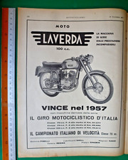 Pubblicità Moto LAVERDA 100cc