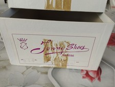 SCATOLA IN CARTONE  SCARPE JONNY SHOES VARESE VINTAGE ANNI 60/70