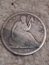 1861-O Seated Liberty Half
