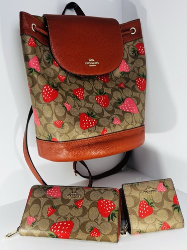 Coach ch326 mini zaino - zaino, tela