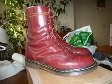 Stivali DR Martens rosso