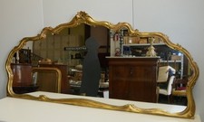 Specchiera sagomata anni “50 dorata “oro matto” Vintage