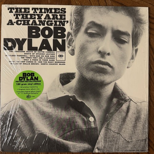 Bob dylan the times - dylan, are