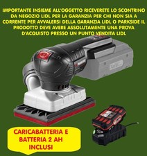 Levigatrice orbitale PARKSIDE