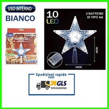 PUNTALE STELLA PER ALBERO DI