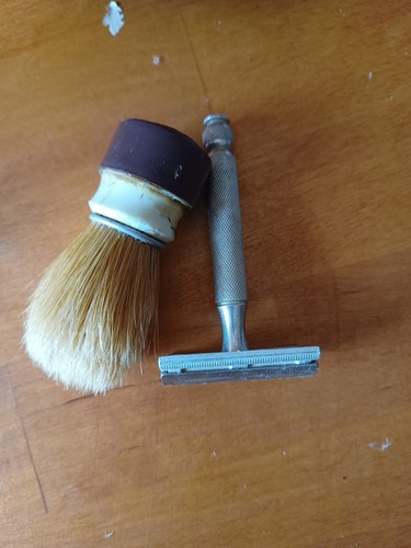 Set barba vintage rasoio - da, (rasoio
