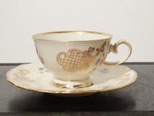 ANTICA PREZIOSA STILE ROCAILLE VEB REICHENBACH TAZZINA CAFFE' PORCELLANA