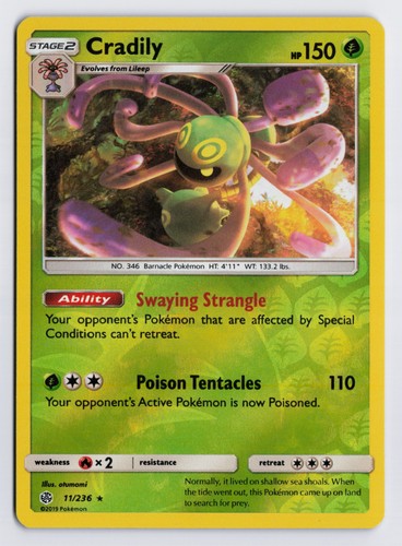 Cradily sm12 236 sm - #11/236,