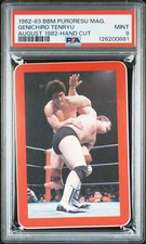 Genichiro tenryu 1982 - tenryu, bbm