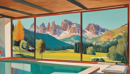 Mid century dolomiti - dolomiti, montagne