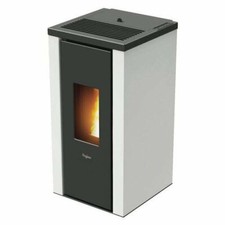 STUFA A PELLET PEGASO VERA 7 7KW 138 MC COLORE BIANCO OFFERTA CON VENTILAZIONE